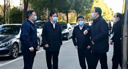 省委常委、苏州市委书记蓝绍敏来到长春邢硕食品安全检测有限公司调研